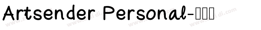 Artsender Personal字体转换
